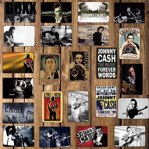 2020 johnny cash poster metal signs music famous star poster decor for bar pub iron painting home 20*30 cm
2020 johnny cash poster metal signs music famous star poster decor for bar pub iron painting home 20*30 cm