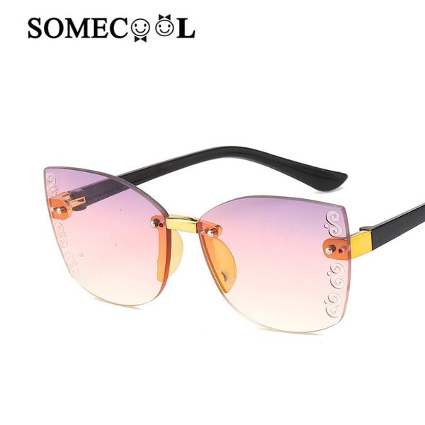 2020 brand new cat eye rimmless kids sunglasses uv400 child summer party glasses n123, White;black
2020 brand new cat eye rimmless kids sunglasses uv400 child summer party glasses n123, White;black