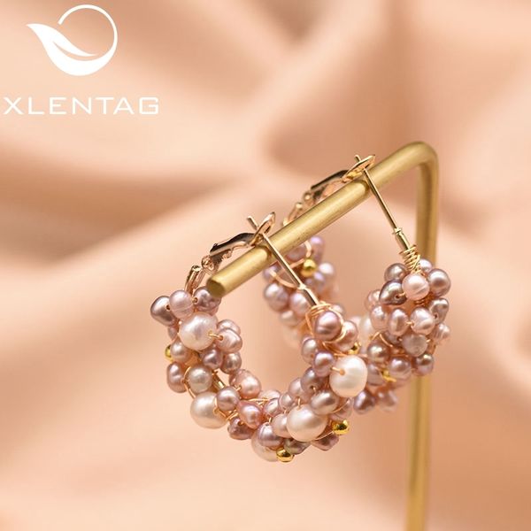 xlentag colorful real freshwater pearl earrings for women girl wedding earings party fine hoop earrings boho jewelry ge0853 cx200624, Golden;silver
xlentag colorful real freshwater pearl earrings for women girl wedding earings party fine hoop earrings boho jewelry ge0853 cx200624, Golden;silver