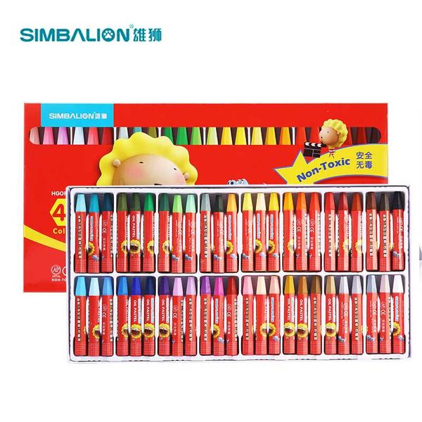 12/24/36/48 taiwan male lion student children oil pastel hexagon fine art pastel graffiti brush
12/24/36/48 taiwan male lion student children oil pastel hexagon fine art pastel graffiti brush