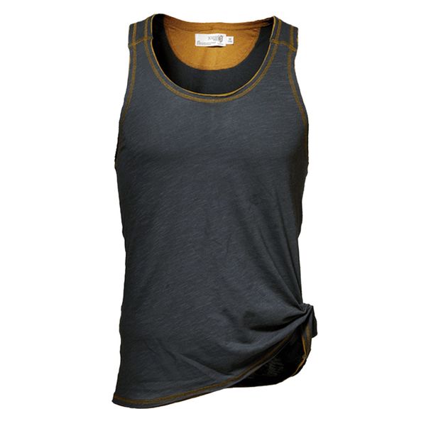 gym tanks for men fitness vest summer japanese vintage cotton loose undeformed sleeveless shirt casual solid o neck tank, White;black
gym tanks for men fitness vest summer japanese vintage cotton loose undeformed sleeveless shirt casual solid o neck tank, White;black