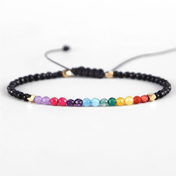 natural stone adjustable bohemian buddhism 12 constellation lucky stone beads simple charm bracelet 3mm beads 7 chakra bracelet, Golden;silver
natural stone adjustable bohemian buddhism 12 constellation lucky stone beads simple charm bracelet 3mm beads 7 chakra bracelet, Golden;silver
