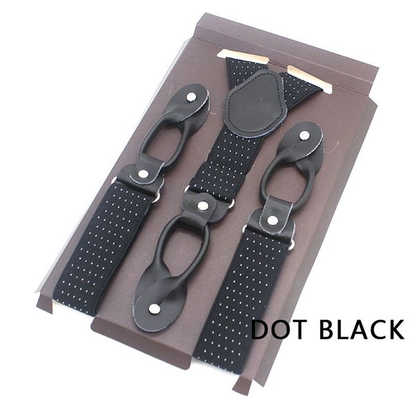 new man's suspenders real leather 6 button brace strap fashion suspensorio adjustable ligas tirantes 3.5*120cm without box, Black;white
new man's suspenders real leather 6 button brace strap fashion suspensorio adjustable ligas tirantes 3.5*120cm without box, Black;white