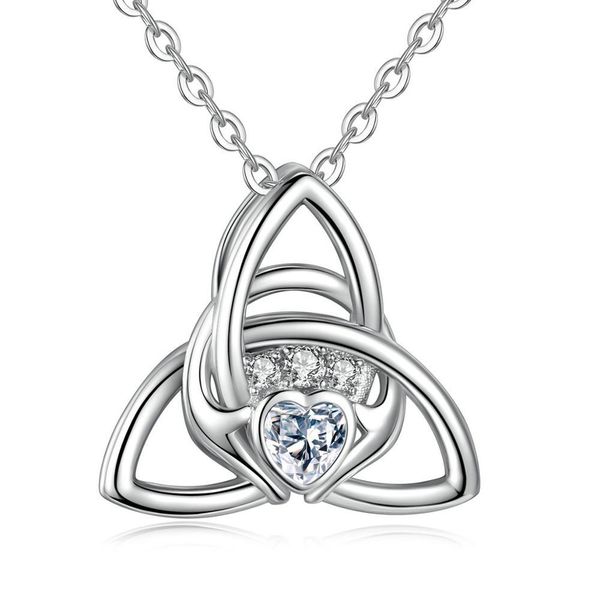 angel caller 925 sterling silver celtic knot claddagh pendant necklace good luck jewelry with box valentine's day present cyd177
angel caller 925 sterling silver celtic knot claddagh pendant necklace good luck jewelry with box valentine's day present cyd177
