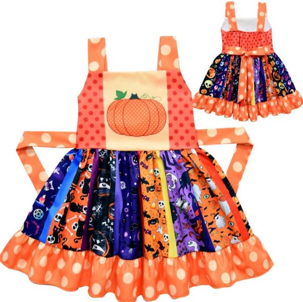 baby girl halloween clothes pumpkin sleeveless princess dress lace tutu skirt outfits pumpkin skull and ghost children's clothes, Red;yellow
baby girl halloween clothes pumpkin sleeveless princess dress lace tutu skirt outfits pumpkin skull and ghost children's clothes, Red;yellow