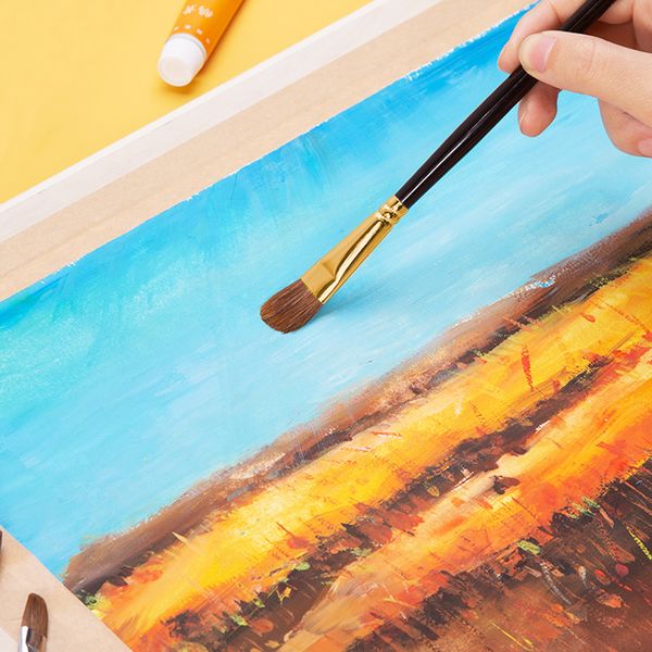 15 pcs artist paint brush set long handle portable for watercolor acrylic oil painting vh99
15 pcs artist paint brush set long handle portable for watercolor acrylic oil painting vh99