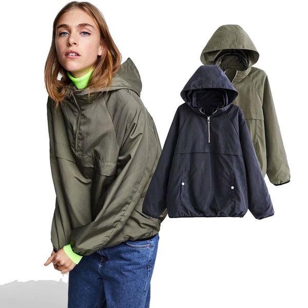 jacket women's jacket 2018 autumn women's kangaroo hooded short jacket women's, Black;brown
jacket women's jacket 2018 autumn women's kangaroo hooded short jacket women's, Black;brown