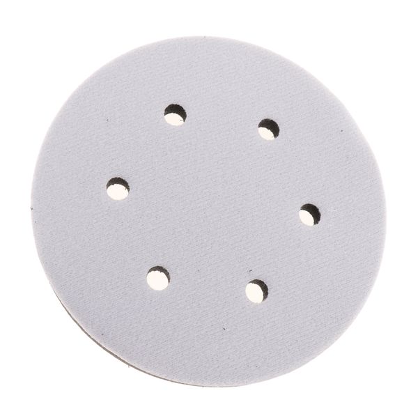 6 inch 6-hole soft sponge dust-interface pad for 6inch back-up sanding pads for uneven surface polishing
6 inch 6-hole soft sponge dust-interface pad for 6inch back-up sanding pads for uneven surface polishing