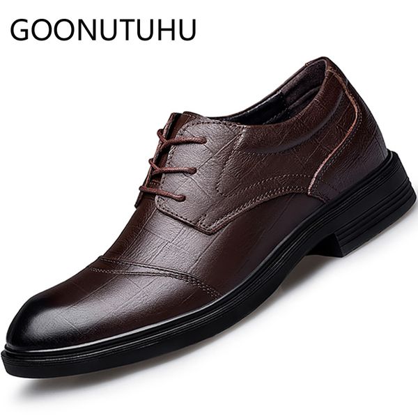 2019 new fashion men's shoes dress genuine leather male office work classic brown black shoe man formal shoes for men size 36-48
2019 new fashion men's shoes dress genuine leather male office work classic brown black shoe man formal shoes for men size 36-48