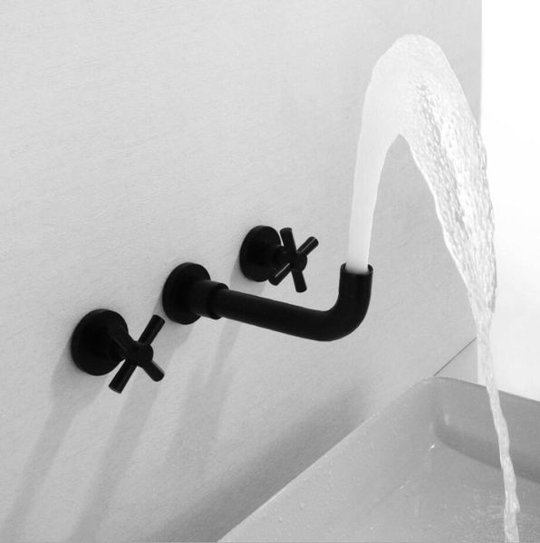 basin faucet matt black faucet taps bathroom sink faucet dual handle 3 hole wall mounted wash cold mixer tap
basin faucet matt black faucet taps bathroom sink faucet dual handle 3 hole wall mounted wash cold mixer tap