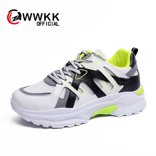 wwkk spring autumn women sneakers shoes flat platform lace-up sneakers for women breathable mesh walking shoes woman, Black
wwkk spring autumn women sneakers shoes flat platform lace-up sneakers for women breathable mesh walking shoes woman, Black