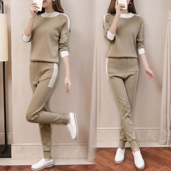 европейская станция вязаные свитера tracksuit женщины 2 piece set женщины conjunto feminino conjunto feminino short e blusa, Gray
европейская станция вязаные свитера tracksuit женщины 2 piece set женщины conjunto feminino conjunto feminino short e blusa, Gray