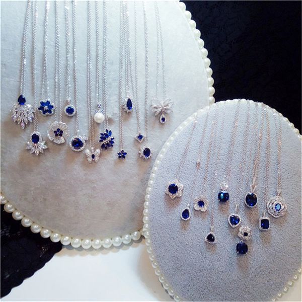 s925 sterling silver necklace pendants for women sapphire gemstone clavicle chain fine jewelry simple pendant blue colar bijoux
s925 sterling silver necklace pendants for women sapphire gemstone clavicle chain fine jewelry simple pendant blue colar bijoux