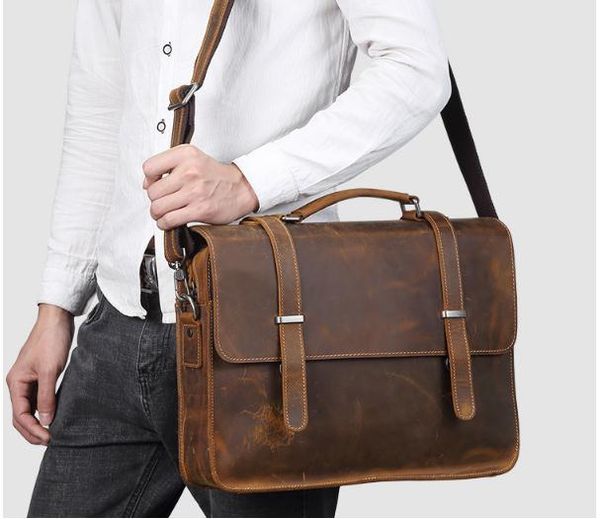 men real cowhide handbag.genuine leather business briefcase,vintage crazy leather bag.luxury 14 lapbag
men real cowhide handbag.genuine leather business briefcase,vintage crazy leather bag.luxury 14 lapbag