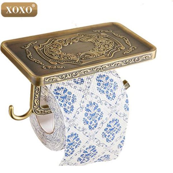xoxowholesale and retail antique carving toilet roll paper rack phone shelf wall mounted bathroom paper holder and hook 13086b
xoxowholesale and retail antique carving toilet roll paper rack phone shelf wall mounted bathroom paper holder and hook 13086b