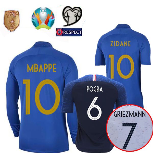 France 1919 2019 pecial edition centenary occer jer ey henry long leeve 19 20 mbappe giroud kid maillot de foot zidane football hirt
France 1919 2019 pecial edition centenary occer jer ey henry long leeve 19 20 mbappe giroud kid maillot de foot zidane football hirt