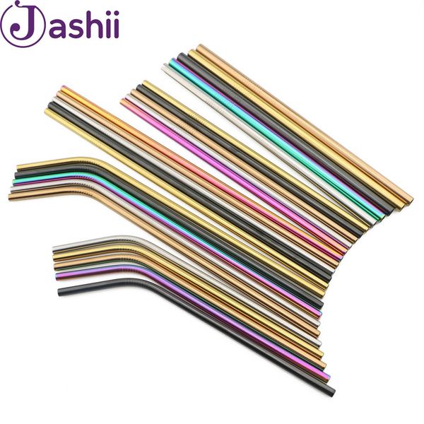 jashii 2pcs / пакет красочные питьевой соломинки 304 из нержавеющей стали прямые и бент многоразовый с щеткой фрукты juicetea кофе инструмен
jashii 2pcs / пакет красочные питьевой соломинки 304 из нержавеющей стали прямые и бент многоразовый с щеткой фрукты juicetea кофе инструмен