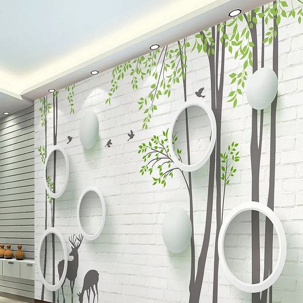 custom large mural 3d wallpaper modern creative 3d space brick wall circle tree bedroom tv back wall decor deep 5d embossed
custom large mural 3d wallpaper modern creative 3d space brick wall circle tree bedroom tv back wall decor deep 5d embossed