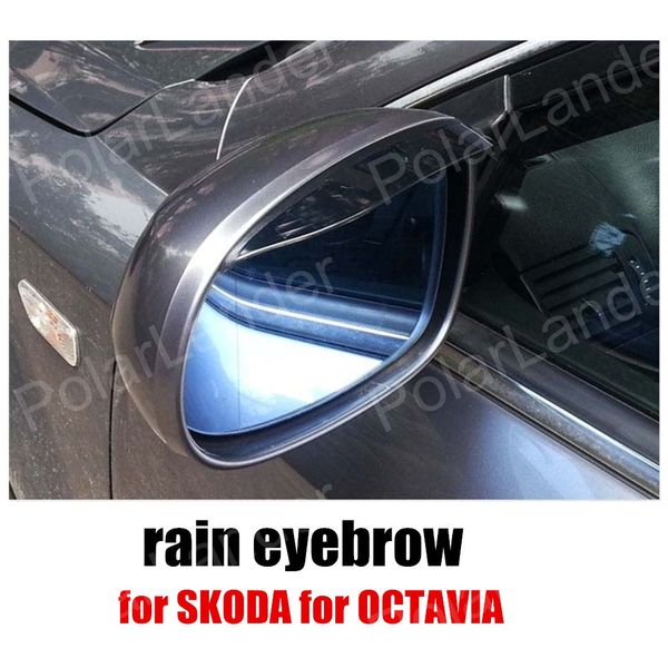 2 pieces car rearview mirror eyebrow rain shade rainproof blades rain cover for skoda for octavia 09-13
2 pieces car rearview mirror eyebrow rain shade rainproof blades rain cover for skoda for octavia 09-13