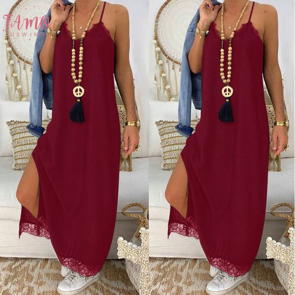 new lace patchwork black strap maxi dress loose v neck sleeveless sode split womens summer beach dresses long dress robe, Black;gray
new lace patchwork black strap maxi dress loose v neck sleeveless sode split womens summer beach dresses long dress robe, Black;gray