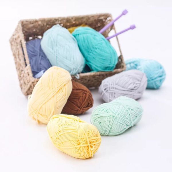 smooth natural bamboo cotton hand knitting yarn baby milk cotton yarn knitted by 2.5mm needles crochet yarn diy rag doll, Black;white
smooth natural bamboo cotton hand knitting yarn baby milk cotton yarn knitted by 2.5mm needles crochet yarn diy rag doll, Black;white