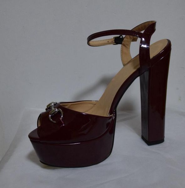 2018 классический высокий каблук сандалии женщины peep toe платформы новый дизайнер летняя обувь ремешки модели обувь сандалии марка s16, Black
2018 классический высокий каблук сандалии женщины peep toe платформы новый дизайнер летняя обувь ремешки модели обувь сандалии марка s16, Black