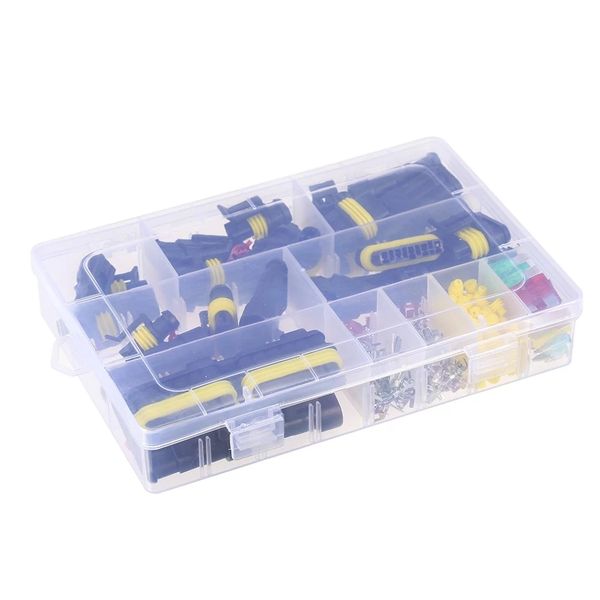 240pcs waterproof electrical wire connector terminals automotive mini blade fuses kit for motorcycle scooter car truck marine
240pcs waterproof electrical wire connector terminals automotive mini blade fuses kit for motorcycle scooter car truck marine