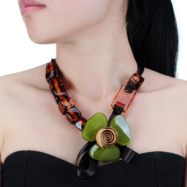 fashion women jewelry rope chain resin f pendant collar choker necklace elegant flower pendants necklaces collares bijoux femme, Silver
fashion women jewelry rope chain resin f pendant collar choker necklace elegant flower pendants necklaces collares bijoux femme, Silver