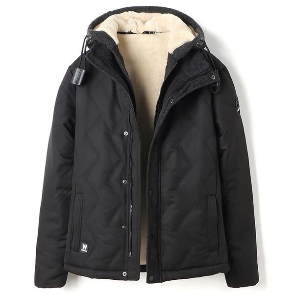 warm winter hooded coats mens jacket cotton velvet wadded coats plus size 4xl casual padded outwear clothing overcoats 2020 a871, Black
warm winter hooded coats mens jacket cotton velvet wadded coats plus size 4xl casual padded outwear clothing overcoats 2020 a871, Black