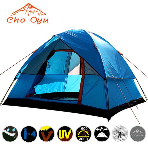 ship from russia / china 3-4 person camping tent double layers waterproof anti uv tourist tents for outdoor hiking beach travel
ship from russia / china 3-4 person camping tent double layers waterproof anti uv tourist tents for outdoor hiking beach travel