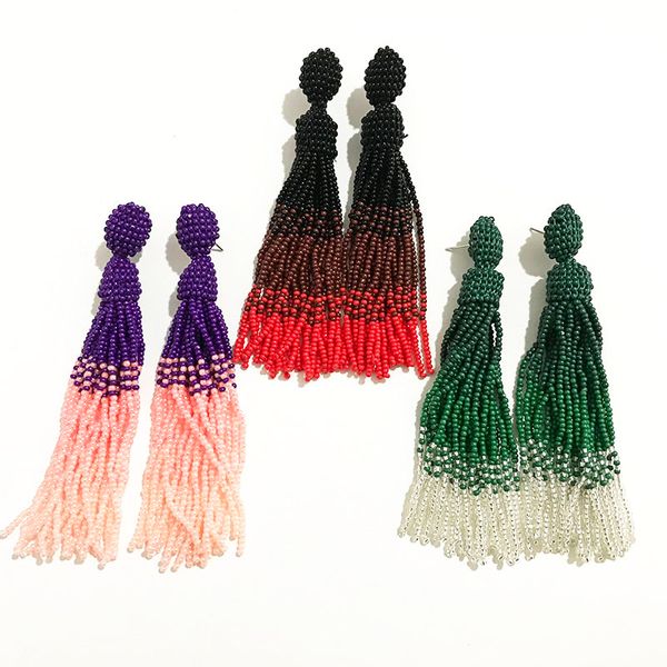 gothletic seed bead drop earring 100mm beaded tassel earrings for women brinco 100% handmade bohemia jewelry 2020 new, Silver
gothletic seed bead drop earring 100mm beaded tassel earrings for women brinco 100% handmade bohemia jewelry 2020 new, Silver
