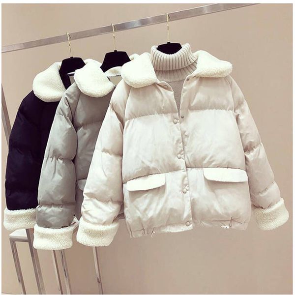 luxury designer brand parka for women fashion short cotton-padded jacket thick oversize warm winter lambs wool women jacket, Black
luxury designer brand parka for women fashion short cotton-padded jacket thick oversize warm winter lambs wool women jacket, Black