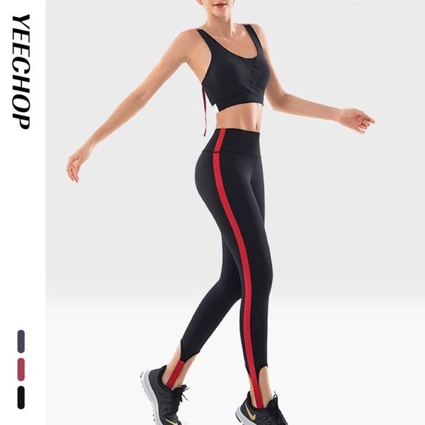 yoga outfits yeechop athletic set workout clothes for women sports bra and leggings wear 2 piece gym clothing, White;red
yoga outfits yeechop athletic set workout clothes for women sports bra and leggings wear 2 piece gym clothing, White;red