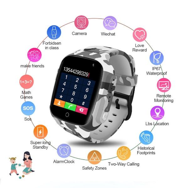 lec2 smart watch kids ip67 waterproof gps one-click sos wifi 600mah battery smartwatch for children gift
lec2 smart watch kids ip67 waterproof gps one-click sos wifi 600mah battery smartwatch for children gift