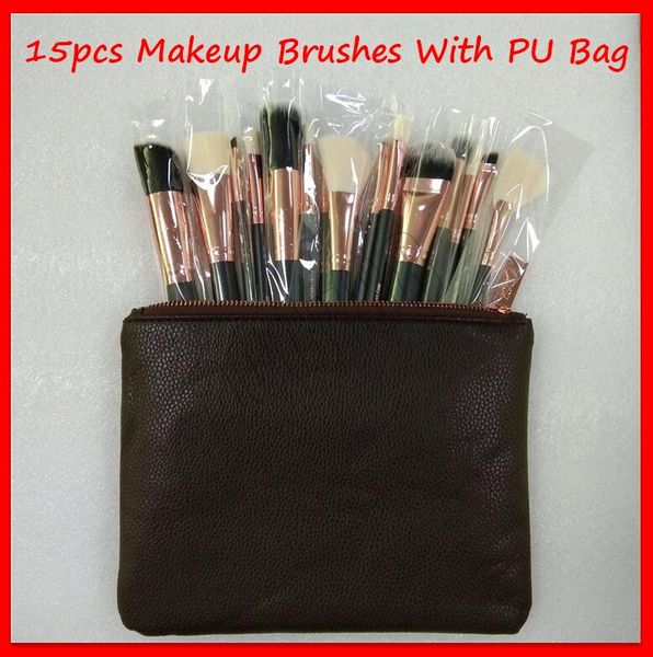 2019 professional brush 15pcs brushes with pu bag makeup brush set for powder foundation blush eyeshadow eyeliner blending pencil
2019 professional brush 15pcs brushes with pu bag makeup brush set for powder foundation blush eyeshadow eyeliner blending pencil
