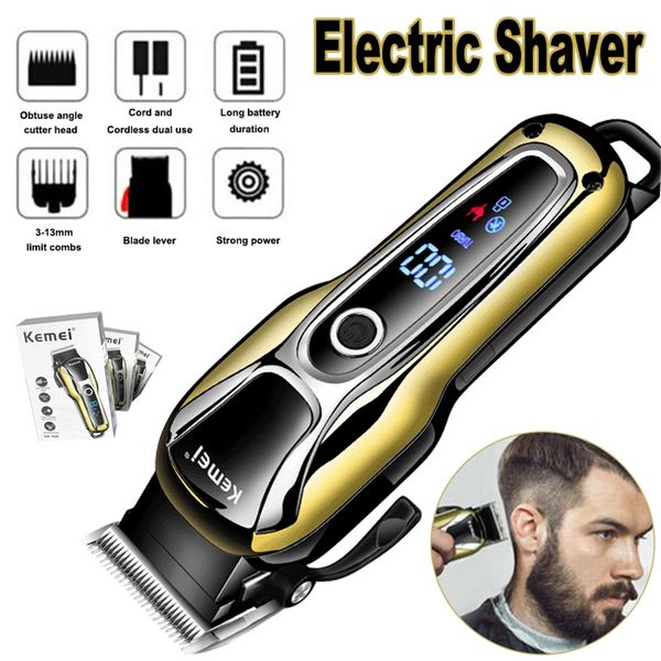 kemei 110v-240v rechargeable electric hair trimmer turbocharged professional hair shaver maquina cortar cabelo bwkf pmgzw
kemei 110v-240v rechargeable electric hair trimmer turbocharged professional hair shaver maquina cortar cabelo bwkf pmgzw