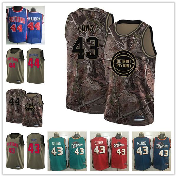custom men's women youth detroit pistons 43 grant long 44 rick mahorn blue red throwback basketball edition nba jersey, Black
custom men's women youth detroit pistons 43 grant long 44 rick mahorn blue red throwback basketball edition nba jersey, Black