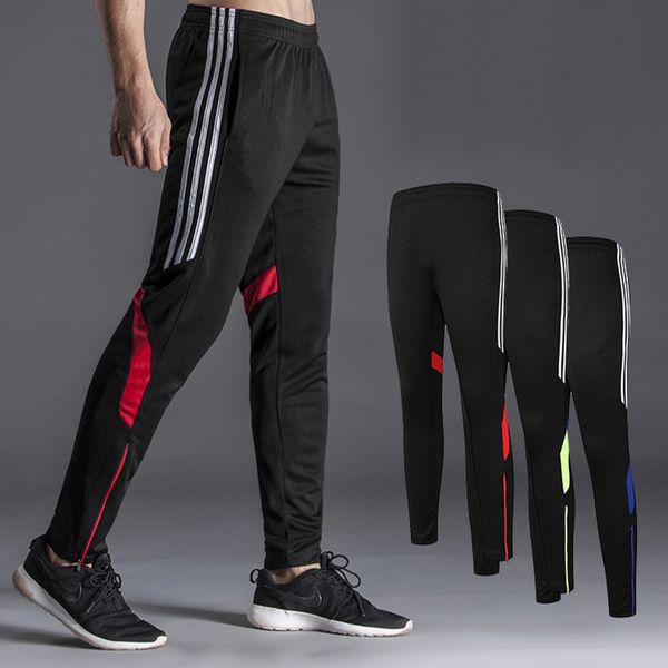 men's sports running pants zipper athletic football soccer pant training sport pants elasticity legging jogging gym trousers, Black;blue
men's sports running pants zipper athletic football soccer pant training sport pants elasticity legging jogging gym trousers, Black;blue