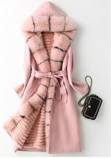 real fox fur coat detached lining natural rex rabbit fur parka 100% double side wool cashmere coat casaco feminino
real fox fur coat detached lining natural rex rabbit fur parka 100% double side wool cashmere coat casaco feminino