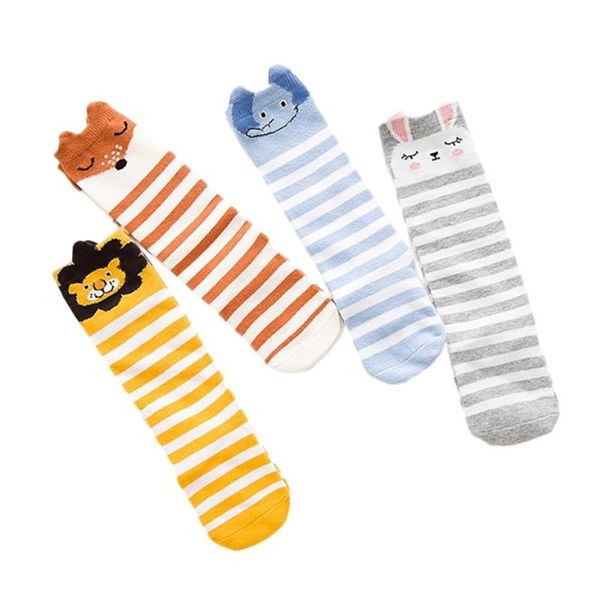 baby girl boy cute stretchy striped cartoon print knee-length leg protector 4pcs stockings, Blue
baby girl boy cute stretchy striped cartoon print knee-length leg protector 4pcs stockings, Blue