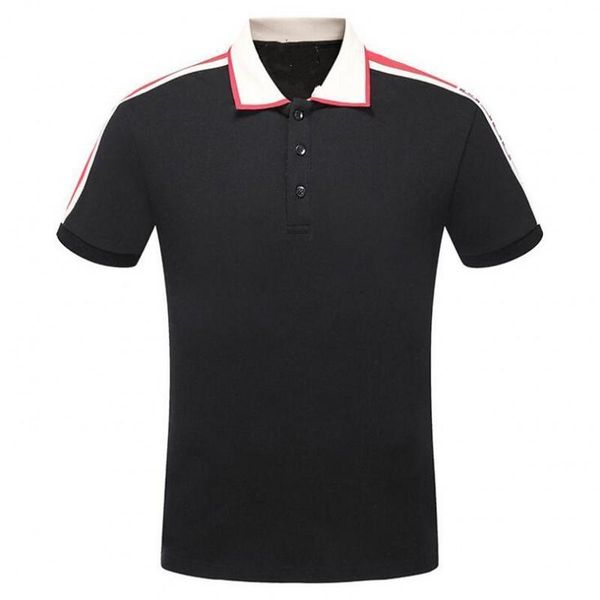 mens 2019 luxury designer clothes polo shirts high street summer short sleeved turn down collar clothing men brand polo shirt, White;black
mens 2019 luxury designer clothes polo shirts high street summer short sleeved turn down collar clothing men brand polo shirt, White;black