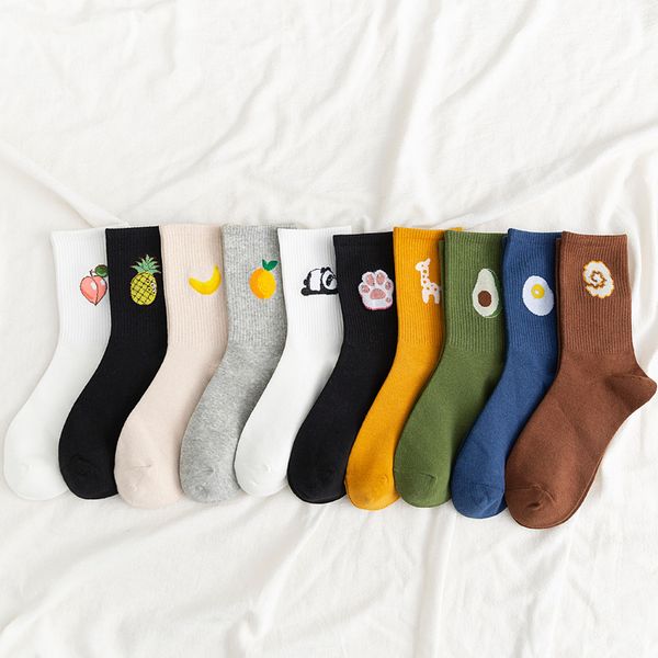 5 pairs/pack funny fruit men socks harajuku colorful mid socks men 100 cotton kawaii size 35-42, Black
5 pairs/pack funny fruit men socks harajuku colorful mid socks men 100 cotton kawaii size 35-42, Black