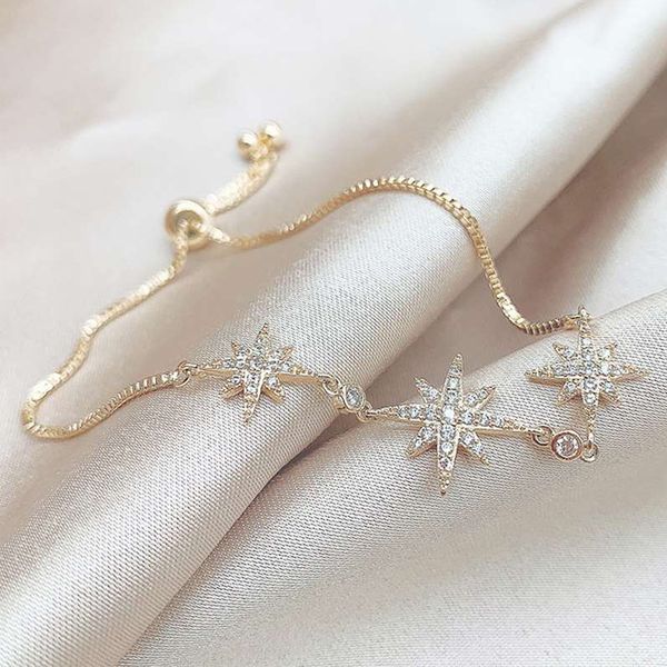 s1383 fashion jewelry crystal rhinstone star pendant bracelet lady chain bracelet, Golden;silver
s1383 fashion jewelry crystal rhinstone star pendant bracelet lady chain bracelet, Golden;silver