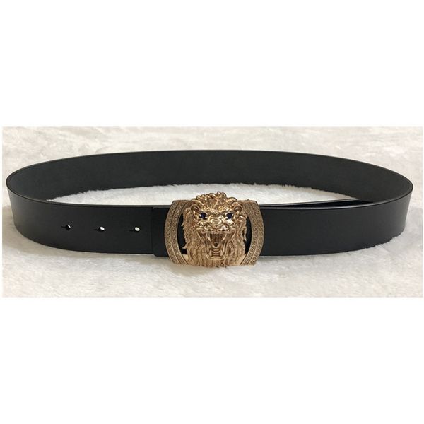 men's leather lion snake pattern head belt wild casual bronze smooth buckle with european and american ladies belt, Black;brown
men's leather lion snake pattern head belt wild casual bronze smooth buckle with european and american ladies belt, Black;brown