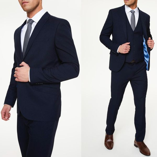 popular navy groom wear two button peak lapel groomsman tuxedos men suits wedding/prom man blazer(jacket+vest+pants), Black;gray
popular navy groom wear two button peak lapel groomsman tuxedos men suits wedding/prom man blazer(jacket+vest+pants), Black;gray