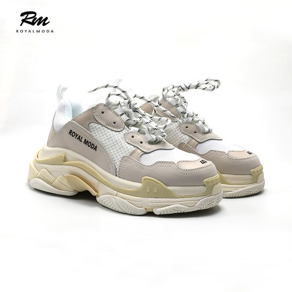 2019 new triple s leather sneakers white man's sports women triples shoes eu44, Black
2019 new triple s leather sneakers white man's sports women triples shoes eu44, Black