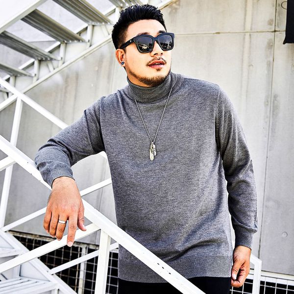 2020 men's sweater turtleneck solid color casual sweater plus size xl-6xl male knitted pullovers clothing big size men, White;black
2020 men's sweater turtleneck solid color casual sweater plus size xl-6xl male knitted pullovers clothing big size men, White;black