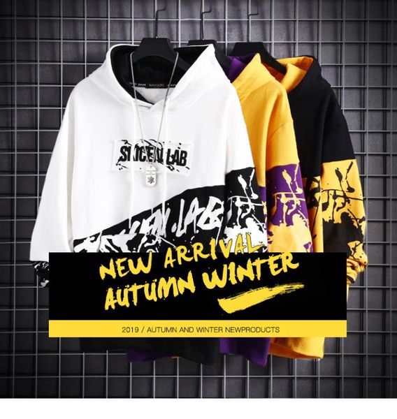 japanese-style hip hop hoodie men trend long-sleeved upper garment ins autumn new style loose-fit coat popular brand men's sweat, White;black
japanese-style hip hop hoodie men trend long-sleeved upper garment ins autumn new style loose-fit coat popular brand men's sweat, White;black