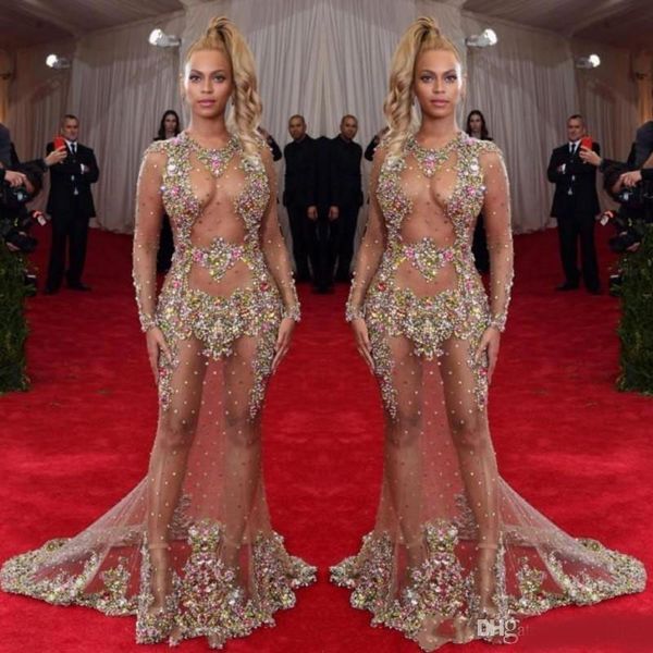 lace red carpet 2020 illusion colorful beaded mermaid evening dress jewel long sleeve backless sweep train tulle custom made prom dress, Black
lace red carpet 2020 illusion colorful beaded mermaid evening dress jewel long sleeve backless sweep train tulle custom made prom dress, Black