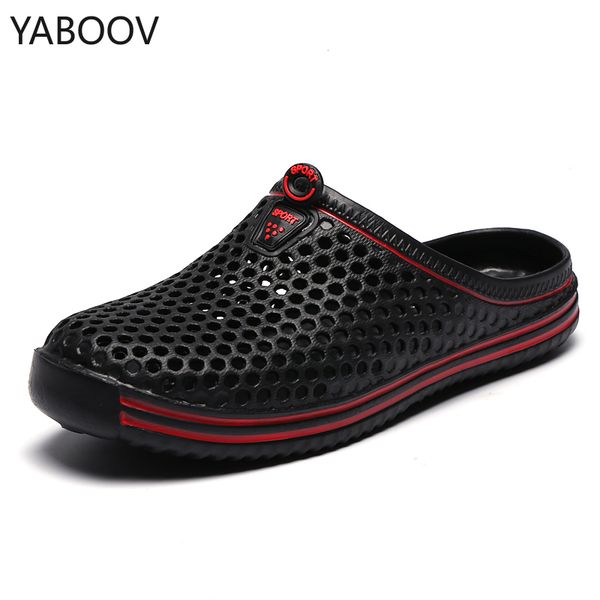 summer men women beach slippers fashion loafers slip-on breathable jelly shoes lazy flat plus big size 36-45 zapatos de hombre, Black
summer men women beach slippers fashion loafers slip-on breathable jelly shoes lazy flat plus big size 36-45 zapatos de hombre, Black
